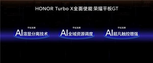 九游娱乐官网电竞平板标杆之作荣耀平板GT发布 国补到手价144415元起(图5)