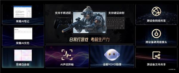 九游娱乐官网电竞平板标杆之作荣耀平板GT发布 国补到手价144415元起(图9)