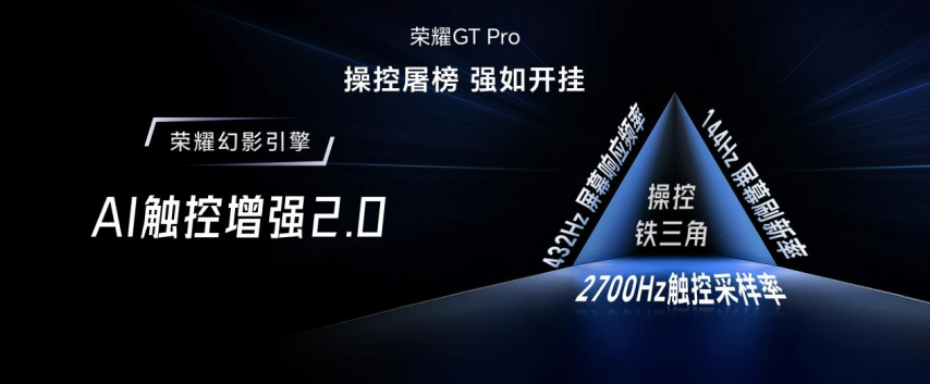 九游娱乐网址强如开挂电竞性能旗舰荣耀GT Pro正式发布(图6)